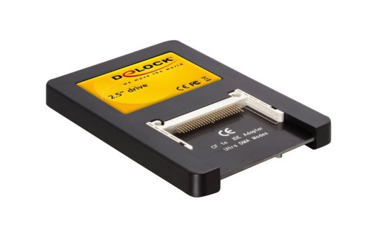 Delock 2,5'' Drive IDE > 2 x Compact Flash Card - Kartenleser (CF I, CF II, Microdrive) 