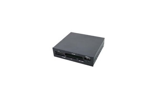 LogiLink CR0012 - Black - 3.5" - 480 Mbit/s - USB 2.0 