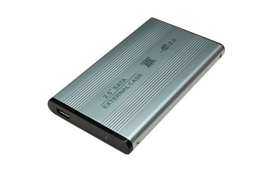 LogiLink Enclosure 2,5 inch S-ATA HDD USB 2.0 Alu - Speichergehäuse - 2.5" (6.4 cm) 