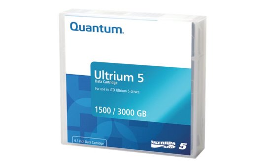 Quantum MR-L5MQN-20 - Blank data tape - LTO - 1500 GB - 3000 GB - 1000000 pass(es) - 2:1 