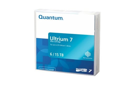 Quantum LTO Ultrium 7 - 6 TB / 15 TB - Mit Strichcodeetikett 