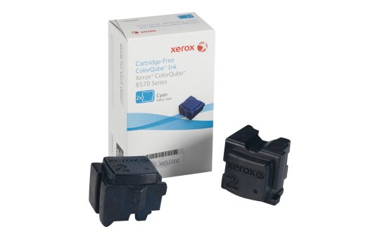 Xerox Genuine ColorQube 8570 / 8580 Cyan Solid Ink () - 108R00931 - 2 pc(s) - Cyan - 4400 pages - 8570_ADN - 8570_ADT - 8570_AN - 8580_ADN - 8580_AN - United States - 120 g 