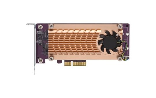 QNAP QM2-2P-244A - Speicher-Controller - PCIe Low-Profile 