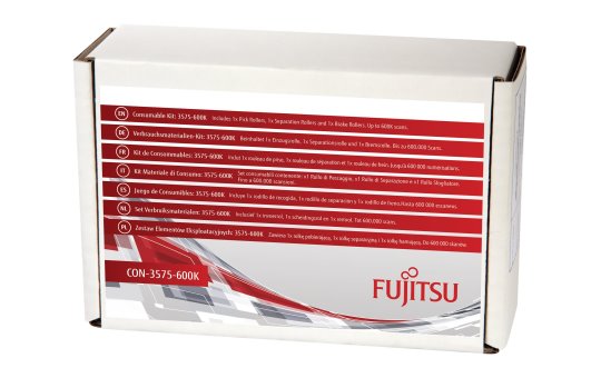 Fujitsu Consumable Kit: 3575-600K - Scanner - Verbrauchsmaterialienkit 
