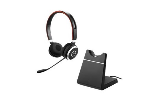 Jabra Evolve 65+ UC stereo - Headset - On-Ear 