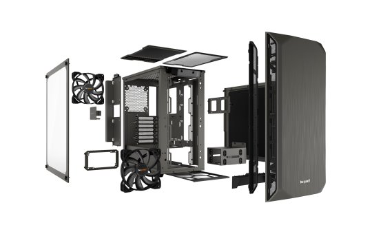 Be Quiet! Pure Base 500 Window Black - Midi Tower - PC - Black - ATX - Mini-ATX - Mini-ITX - ABS synthetics - Steel - Tempered glass - 36.9 cm 