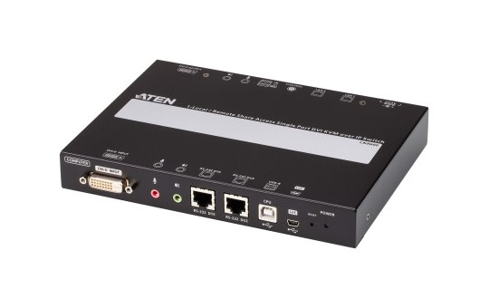 ATEN CN9600-AT-G - 1920 x 1200 pixels - Ethernet LAN - 5.55 W - Black 