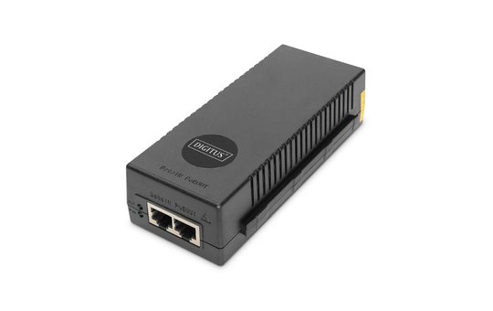 DIGITUS 10 Gigabit Ethernet PoE+ Injektor, 802.3at, 30 W 