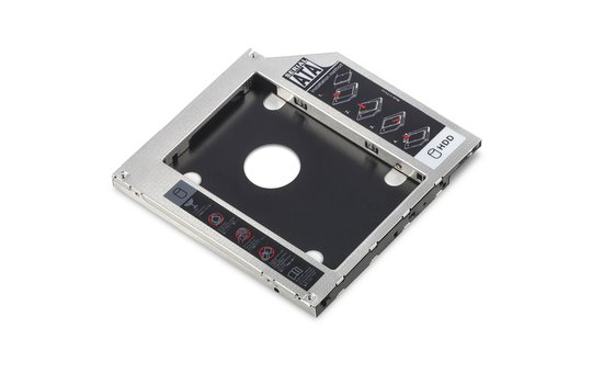 DIGITUS SSD/HDD Installation Frame for CD/DVD/Blu-ray drive slot, SATA to SATA III,  9.5 mm installation height 