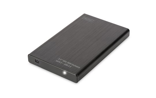 DIGITUS 2,5 SDD/HDD-Gehäuse, SATA I-II - USB 2.0 