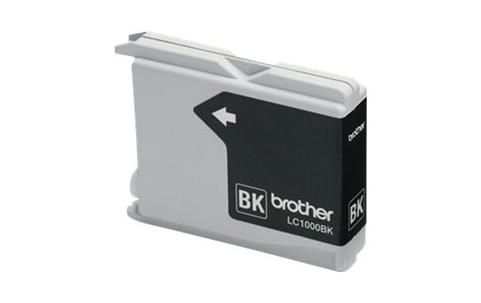Brother LC-1000BK - Schwarz - Original - Blister mit akustischem/elektromagnetischem Alarm 