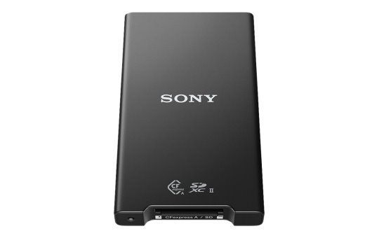 Sony MRW-G2 - CFexpress - Black - Power - USB 3.2 Gen 1 (3.1 Gen 1) Type-A/Type-C - 5 - 40 °C - 55 mm 