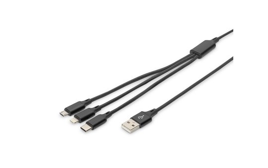 DIGITUS 3-in-1 charging cable 