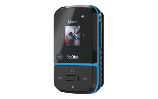 SanDisk Clip Sport Go New 32GB Blue SDMX30-032G-E46B - MP3-Player - 32 GB - MP3 Player - 32 GB 