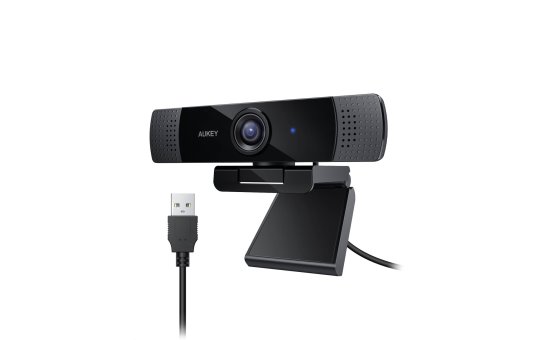 AUKEY Webcam 1080p Full HD mit Stereo 