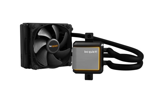 Be Quiet! Silent Loop 2 120mm All In One CPU Water Cooling - 1 X 120mm PWM Fan - For Intel Socket: 1200 / 2066 / 115X / 2011(-3) square ILM; For AMD Socket: AMD: AM4 / AM3(+) - All-in-one liquid cooler - 12 cm - Black 