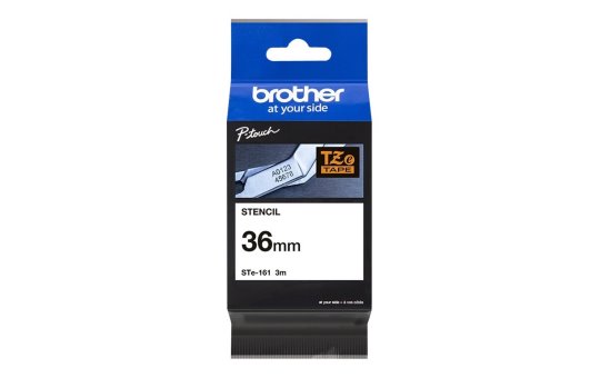 Brother Stamp Stencil Tape - Black - Thermal transfer - Brother - PT-3600 - PT-9700PC - PT-9800PCN - 3.6 cm - 3 m 