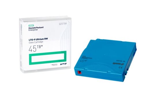 HPE Q2079A - Blank data tape - LTO - 45000 GB - 30 year(s) - Blue - 1.27 cm 