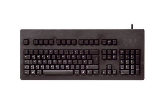 Cherry Classic Line G80-3000 - Keyboard - 105 keys QWERTZ - Black 