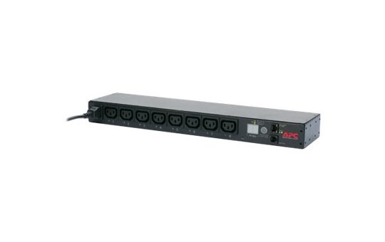 APC Switched Rack PDU AP7920B - Steckdosenleiste - Wechselstrom 200/208/230 V - 2300 VA - Ethernet - Eingabe, Eingang IEC 60320 C14 - Ausgangsanschlüsse: 8 (IEC 60320 C13) 