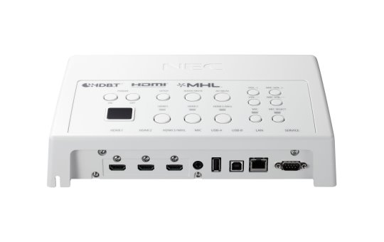 NEC Display NP01SW1 - HDMI - White - 100 m - 640 x 480 (VGA) - 720 x 480 - 1280 x 720 (HD 720) - 1920 x 1080 (HD 1080) - 1920 x 1200 (WUXGA) - 4096... - 480i - 480p - 576i - 576p - 720p - 1080i - 1080p - 12 bit 