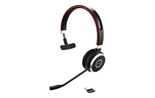 JABRA Evolve 65 SE MS Mono Headset On-Ear 