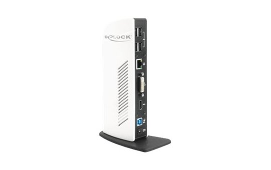 Delock 87568 - Wired - USB Type-A - USB Type-B - 10,100,1000 Mbit/s - Black - White - USB - 1.6 GHz - 30GB HDD 