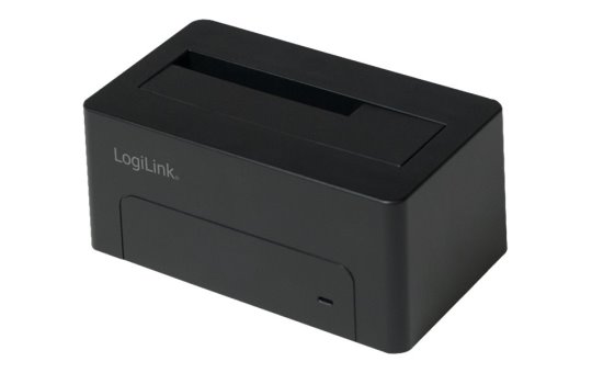 LogiLink QP0026 - HDD - SSD - Serial ATA - Serial ATA II - Serial ATA III - 2.5,3.5" - USB 3.2 Gen 1 (3.1 Gen 1) Type-B - 5 Gbit/s - Black 