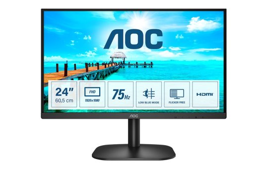 AOC Display 23,8" 24B2XHM2  LED schwarz 