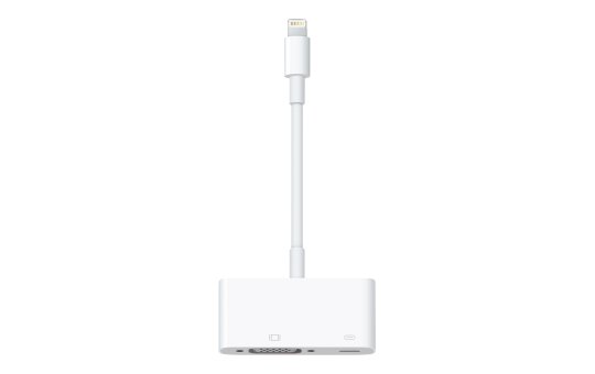 Apple Adapterkabel - VGA - Lightning männlich zu DB-15 weiblich - für iPad/iPhone/iPod (Lightning) 