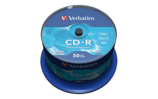 Verbatim CD-R Extra Protection - 52x - CD-R - 700 MB - Spindle - 50 pc(s) 