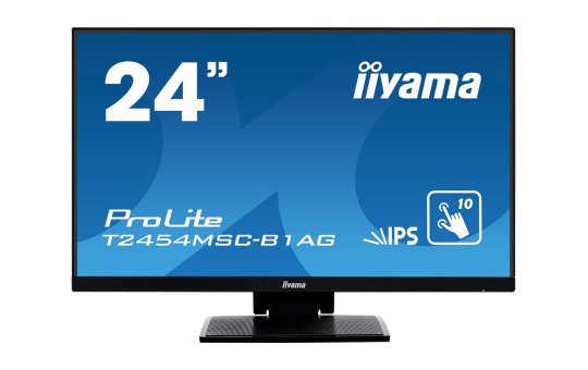 Iiyama ProLite T2454MSC-B1AG - 60.5 cm (23.8") - 1920 x 1080 pixels - Full HD - LED - 4 ms - Black 
